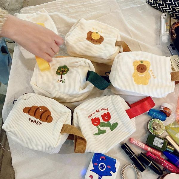 cosmetic bags & cases cute cartoon bag corduroy mini wrist makeup portable organizer women travel toiletry beauty case
cosmetic bags & cases cute cartoon bag corduroy mini wrist makeup portable organizer women travel toiletry beauty case