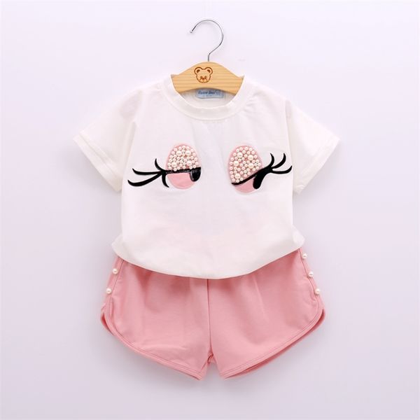casual suit clothing set shorts pearl decoration 2pcs children's girl kids clothes girls 210528, White
casual suit clothing set shorts pearl decoration 2pcs children's girl kids clothes girls 210528, White