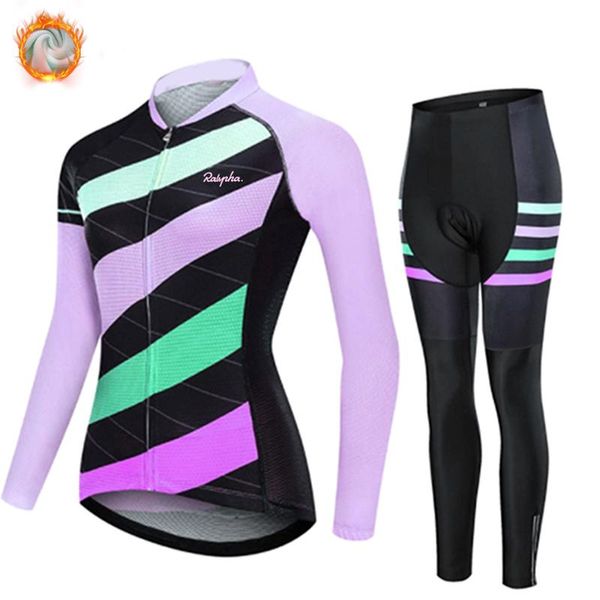 racing sets 2021 winter warm fleece cycling jersey women's sports bike mountain clothing ropa ciclismo, Black;blue
racing sets 2021 winter warm fleece cycling jersey women's sports bike mountain clothing ropa ciclismo, Black;blue