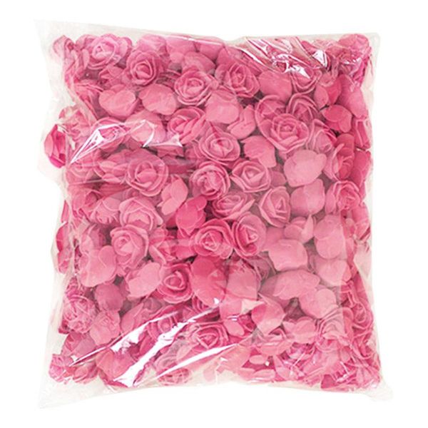 decorative flowers & wreaths 500pcs/pack handmade rose flower simulation foam pe head garland accessories ac889 
decorative flowers & wreaths 500pcs/pack handmade rose flower simulation foam pe head garland accessories ac889