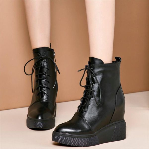 dress shoes fashion sneakers women genuine leather high heel platform pumps female lace up pointed toe trainers casual, Black
dress shoes fashion sneakers women genuine leather high heel platform pumps female lace up pointed toe trainers casual, Black