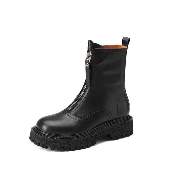 boots mordoan genuine cow leather 2021 autumn women's round head flat heel ankle for women, Black
boots mordoan genuine cow leather 2021 autumn women's round head flat heel ankle for women, Black