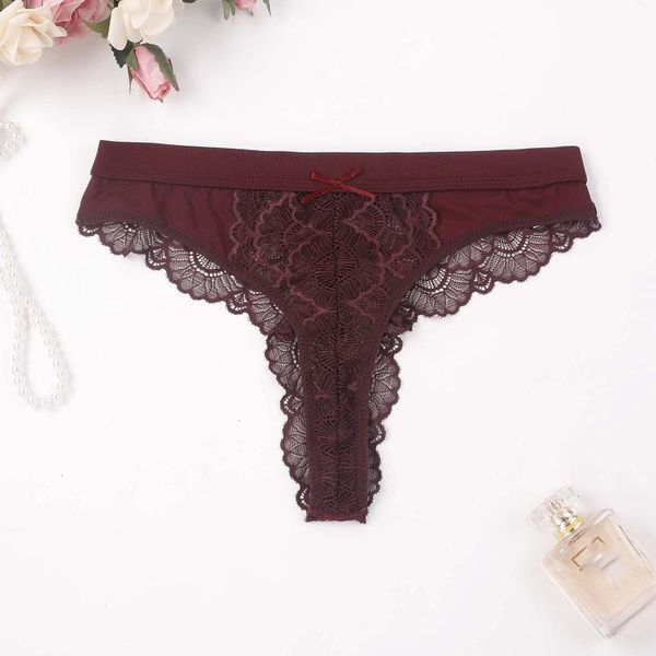 women lace see-through breathable thongs briefs panties lingerie underwear lot lace thong low waist panties n50, Black;pink
women lace see-through breathable thongs briefs panties lingerie underwear lot lace thong low waist panties n50, Black;pink