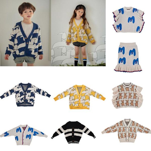 2021 ld brand new spring kids sweaters for boys girls knit cardigan baby children fashion cotton outwear brand clothes outfits, Blue
2021 ld brand new spring kids sweaters for boys girls knit cardigan baby children fashion cotton outwear brand clothes outfits, Blue