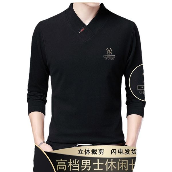 linghao men's fashion double-sided sweater 2021 autumn new middle-aged winter warm and cashmere bottomed shirt, Black
linghao men's fashion double-sided sweater 2021 autumn new middle-aged winter warm and cashmere bottomed shirt, Black