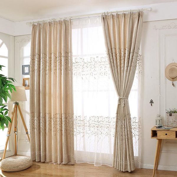 curtain & drapes simple chenille embroidery high shading balcony bedroom living room window screen
curtain & drapes simple chenille embroidery high shading balcony bedroom living room window screen