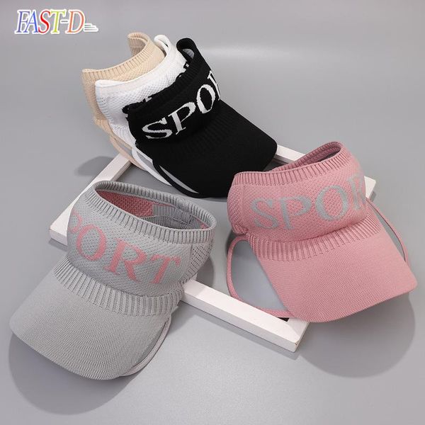 wide brim hats 2021 spring summer sports empty knitted baseball cap female sport letter male outdoor casual hat dew sun, Blue;gray
wide brim hats 2021 spring summer sports empty knitted baseball cap female sport letter male outdoor casual hat dew sun, Blue;gray