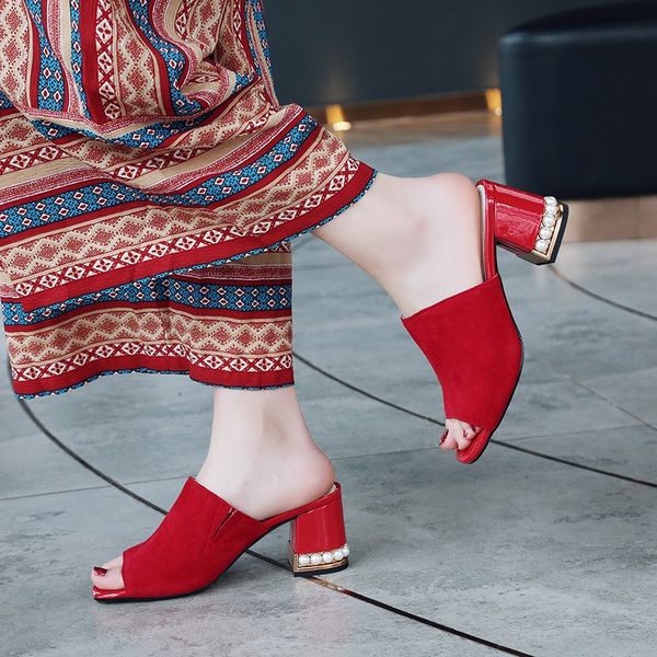 slippers women 2021 summer new square heel high heels outdoor fashion string bead lady slipper shoes woman house slippers, Black
slippers women 2021 summer new square heel high heels outdoor fashion string bead lady slipper shoes woman house slippers, Black