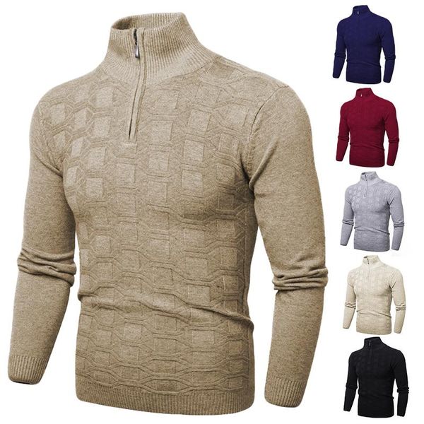 men's sweaters winter sweater men pullover male zipper knitwears slim thicken jersey autumn wool jumper pullovers man clothing, White;black
men's sweaters winter sweater men pullover male zipper knitwears slim thicken jersey autumn wool jumper pullovers man clothing, White;black