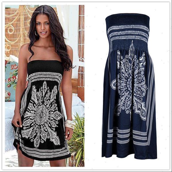 vintage print off shoulder strapless dress 2021 summer women casual loose high waist dress vestidos boho beach dress festa, Black;gray
vintage print off shoulder strapless dress 2021 summer women casual loose high waist dress vestidos boho beach dress festa, Black;gray