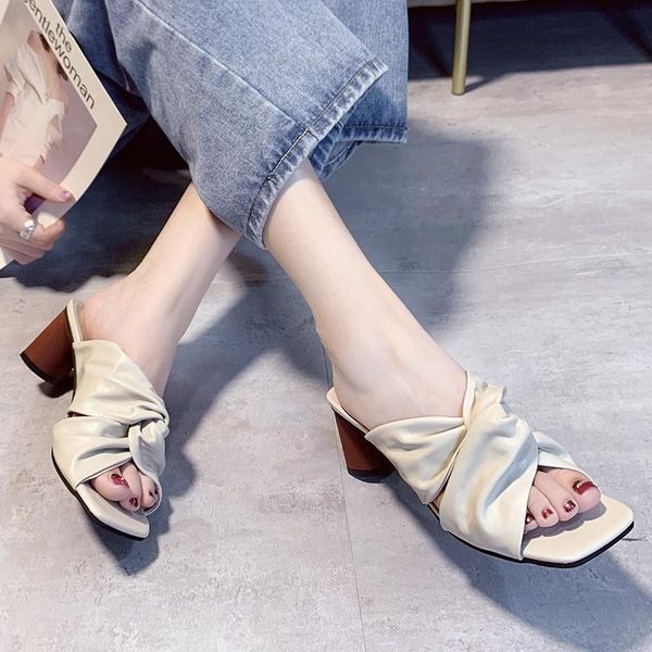 slippers drop green beige square heels sandals women party cross leather woman summer open toe black slides mujer
slippers drop green beige square heels sandals women party cross leather woman summer open toe black slides mujer