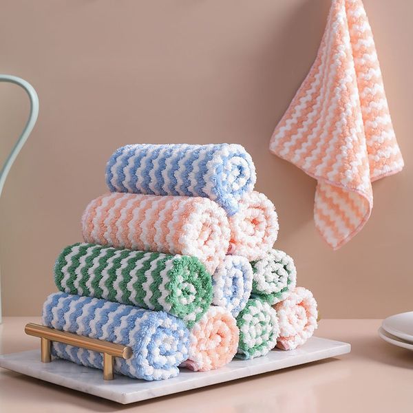 super absorbent microfiber dish cloth tableware household cleaning towel kitchen tools gadgets 25*25 cm
super absorbent microfiber dish cloth tableware household cleaning towel kitchen tools gadgets 25*25 cm