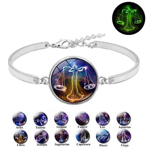 charm bracelets 12 constellations luminous bracelet zodiac signs jewelry sagittarius libra pisces friendship for women birthday gift, Golden;silver
charm bracelets 12 constellations luminous bracelet zodiac signs jewelry sagittarius libra pisces friendship for women birthday gift, Golden;silver