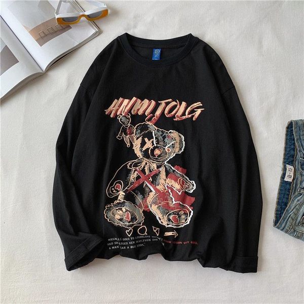 hoodie bear print women harajuku cute kpop autumn winter kawaii sweatshirt hoody female aesthetic grunge oversized tee, Black
hoodie bear print women harajuku cute kpop autumn winter kawaii sweatshirt hoody female aesthetic grunge oversized tee, Black