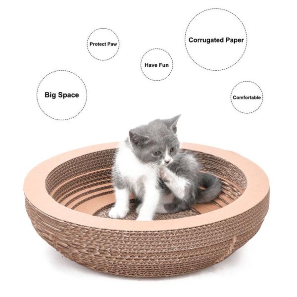 cat beds & furniture pet kitten catnip scratch corrugated paper cave play hone scratcher house bed pad rest supplies
cat beds & furniture pet kitten catnip scratch corrugated paper cave play hone scratcher house bed pad rest supplies
