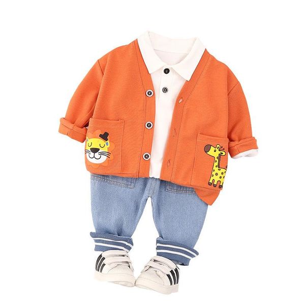 clothing sets spring autumn children clothes baby boys girls jacket t shirt jeans pants 3pcs/sets kids infant toddler sportswear, White
clothing sets spring autumn children clothes baby boys girls jacket t shirt jeans pants 3pcs/sets kids infant toddler sportswear, White