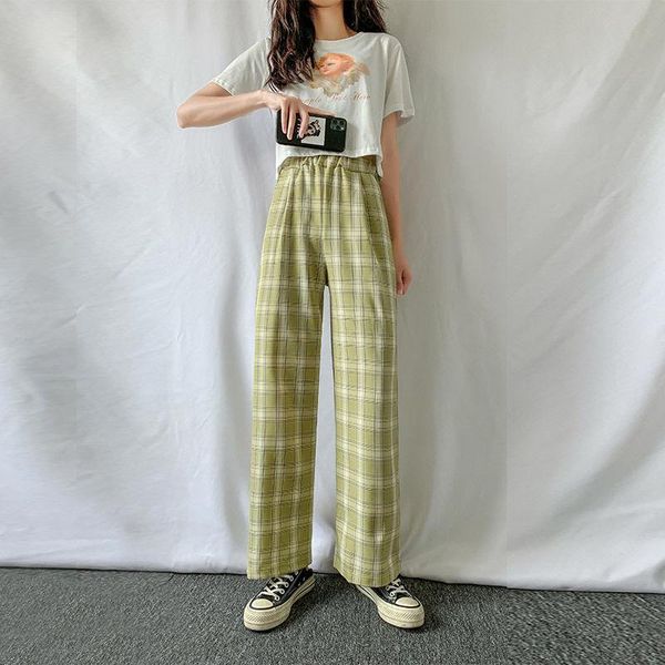 women's pants & capris hirigin 2021 casual chic oversize straight wide leg high waist plaid print relaxed hip-hop fit long, Black;white
women's pants & capris hirigin 2021 casual chic oversize straight wide leg high waist plaid print relaxed hip-hop fit long, Black;white