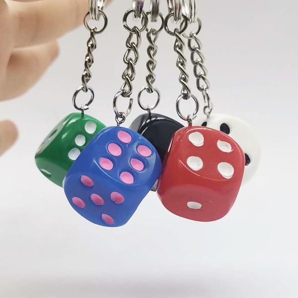 keychains creative dice keychain pendant simulation toy for women bag charm trinket men car key ring chain jewelry, Silver
keychains creative dice keychain pendant simulation toy for women bag charm trinket men car key ring chain jewelry, Silver