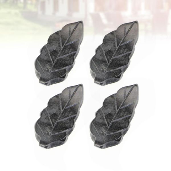 chopsticks 4pcs leaves shape household holder rest wood material for home (black) 
chopsticks 4pcs leaves shape household holder rest wood material for home (black)