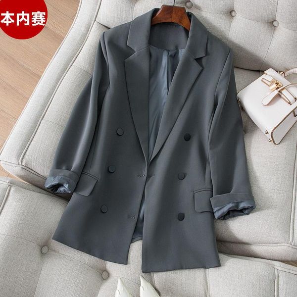 women's suits & blazers blazer women autumn leisure loose black suit jacket veste femme, White;black 
women's suits & blazers blazer women autumn leisure loose black suit jacket veste femme, White;black