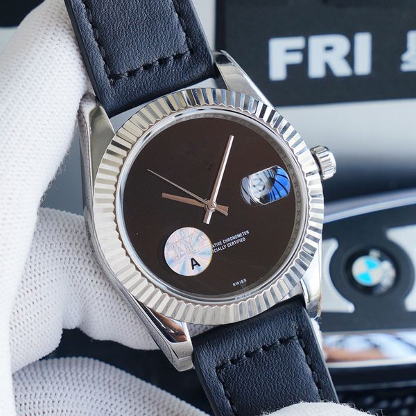 2021 luxury men's watch blank surface fashion luxury leather multicolor strap mechanical watch waterproof sapphire, Slivery;brown
2021 luxury men's watch blank surface fashion luxury leather multicolor strap mechanical watch waterproof sapphire, Slivery;brown