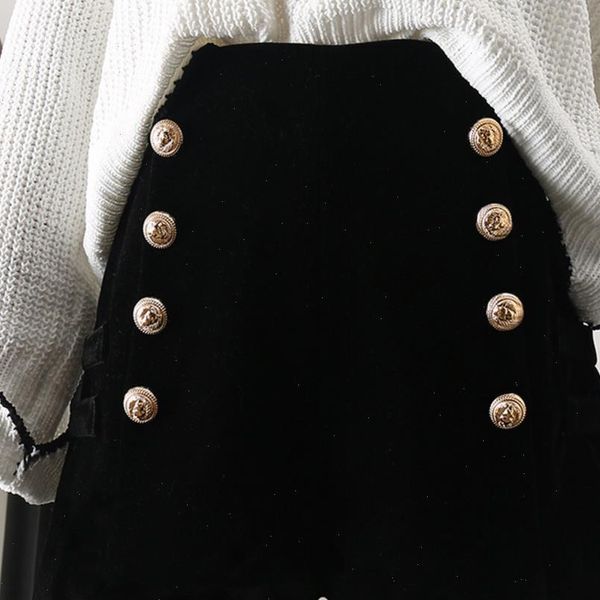 autumn winter new high waist velvet shorts women wide leg slim double breasted casual shorts drop shipping, White;black
autumn winter new high waist velvet shorts women wide leg slim double breasted casual shorts drop shipping, White;black