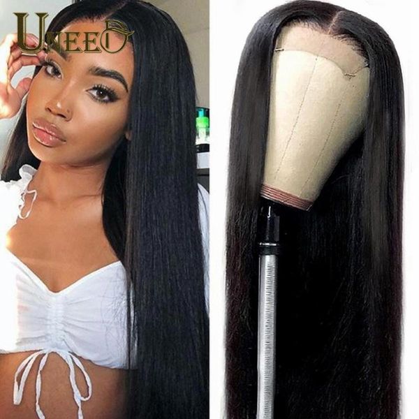 lace wigs straight closure human hair for black women 4x4x1 t part brazilian frontal wig pre plucked with baby, Black;brown
lace wigs straight closure human hair for black women 4x4x1 t part brazilian frontal wig pre plucked with baby, Black;brown