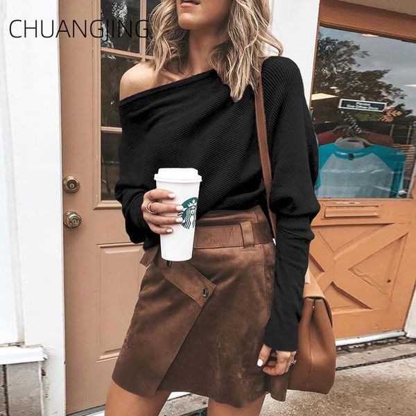 women's sweaters winter casual knitted sweater women fashion slash neck long sleeve plus size pullover ladies sweet, White;black
women's sweaters winter casual knitted sweater women fashion slash neck long sleeve plus size pullover ladies sweet, White;black
