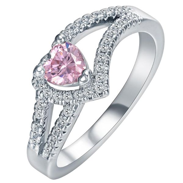 wedding rings pink stone heart shape love girlfriend gift jewelry distribution cubic zircon women party ring, Slivery;golden
wedding rings pink stone heart shape love girlfriend gift jewelry distribution cubic zircon women party ring, Slivery;golden