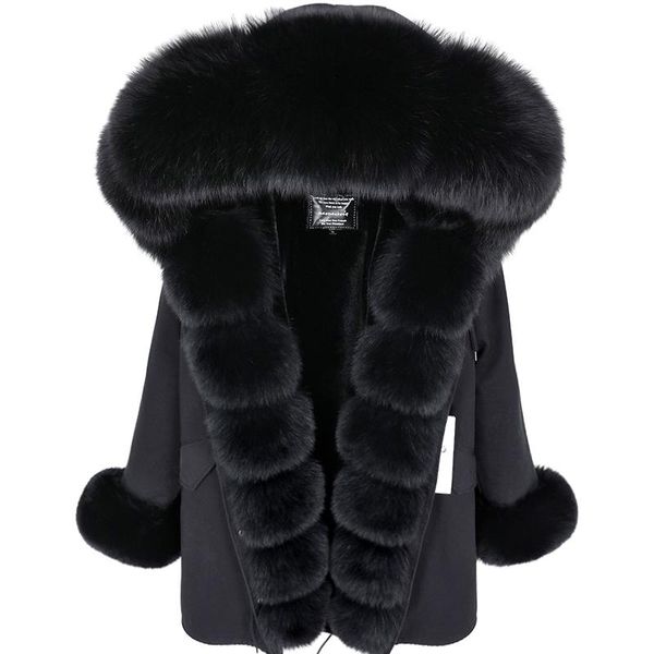 women's fur & faux 2021 winter jacket real straw slim long women warm windbreaker parka outdoor sports top, Black
women's fur & faux 2021 winter jacket real straw slim long women warm windbreaker parka outdoor sports top, Black