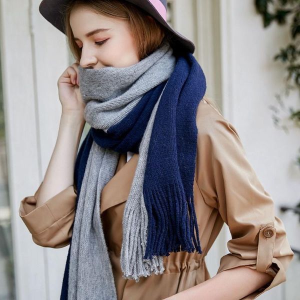 scarves scarf couple winter shawl multi-colors vertical warm cashmere women's basic delicate, Blue;gray
scarves scarf couple winter shawl multi-colors vertical warm cashmere women's basic delicate, Blue;gray