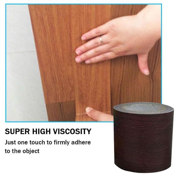 window stickers roll realistic wood grain repair adhensive duct tape furniture renovation skirting line floor sticker decor 2.2 inch x 15ft 
window stickers roll realistic wood grain repair adhensive duct tape furniture renovation skirting line floor sticker decor 2.2 inch x 15ft