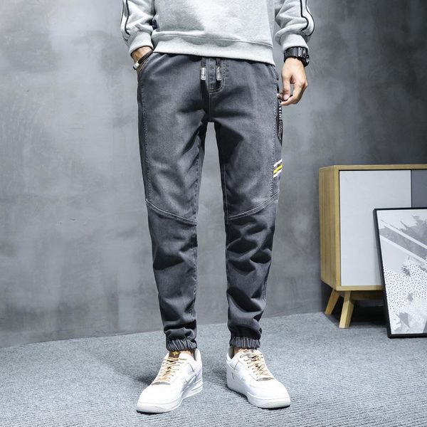 jeans men's loose autumn and winter new harlan pants men's fashion corset casual thickened pants without velvet, Blue
jeans men's loose autumn and winter new harlan pants men's fashion corset casual thickened pants without velvet, Blue