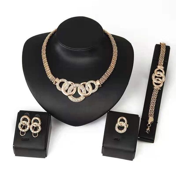 earrings & necklace natural fashion alloy jewelry set ring bracelet wedding exquisite, Silver
earrings & necklace natural fashion alloy jewelry set ring bracelet wedding exquisite, Silver