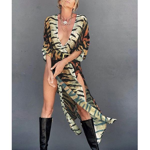 women's swimwear print strip beach kimono chiffon swimsuit cover up kaftan beachwear pareos dress plage tunic for bikini, White;black
women's swimwear print strip beach kimono chiffon swimsuit cover up kaftan beachwear pareos dress plage tunic for bikini, White;black