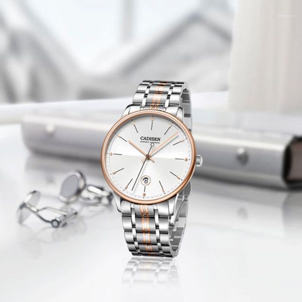 men watches watch mechanical for steel automatic japan nh35 reloj hombre wristwatches, Slivery;brown
men watches watch mechanical for steel automatic japan nh35 reloj hombre wristwatches, Slivery;brown