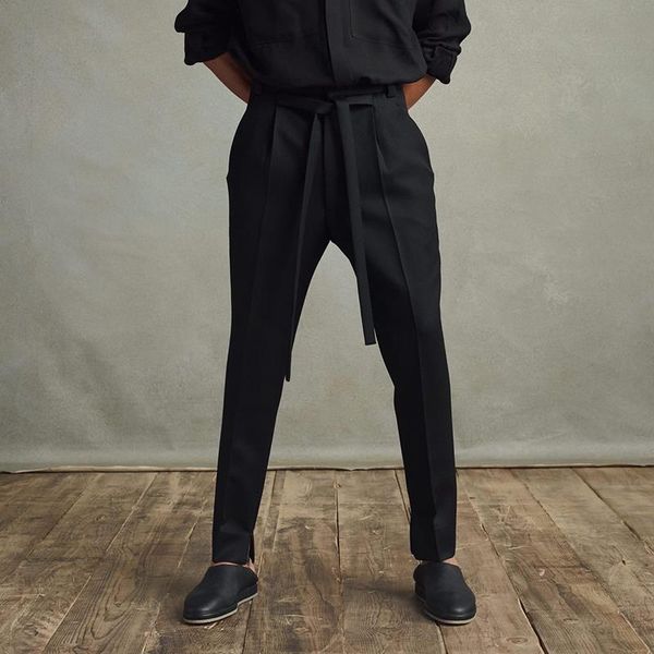ribbons baggy gray suit mens hop pants straight soild oversize loose casual track black hip sashes trousers pants papft
ribbons baggy gray suit mens hop pants straight soild oversize loose casual track black hip sashes trousers pants papft