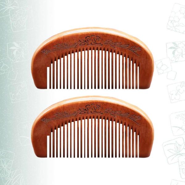hair brushes 2pcs 11x5.5x1.5cm exquiqite comb anti-static carving wooden for lady man, Silver
hair brushes 2pcs 11x5.5x1.5cm exquiqite comb anti-static carving wooden for lady man, Silver