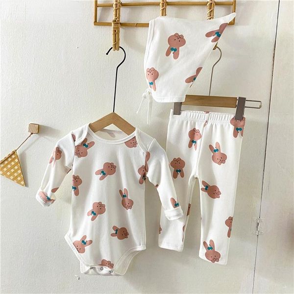clothing sets toddler baby boy girls cartoon animal pattern bodysuit romper jumpsuit pantshat long sleeve clothe 3pcs outfit set, White
clothing sets toddler baby boy girls cartoon animal pattern bodysuit romper jumpsuit pantshat long sleeve clothe 3pcs outfit set, White
