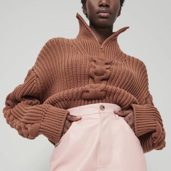 women's sweaters 2021 sweater high neck long sleeve pullover rib knit zipper top, White;black
women's sweaters 2021 sweater high neck long sleeve pullover rib knit zipper top, White;black
