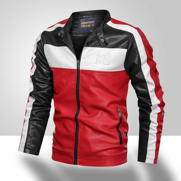 mens autumn winter motorcycle bomber jackets male pu leather slim fit biker jacket coat man faux leather coats outdoor 201026, Black;brown
mens autumn winter motorcycle bomber jackets male pu leather slim fit biker jacket coat man faux leather coats outdoor 201026, Black;brown