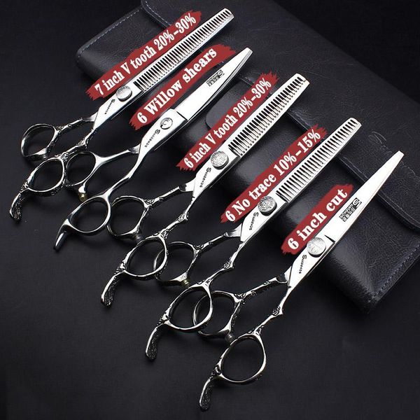hair scissors japan440c logo 6 inch thinning cut set precision hairdressing supplies barber accessories haircuts
hair scissors japan440c logo 6 inch thinning cut set precision hairdressing supplies barber accessories haircuts