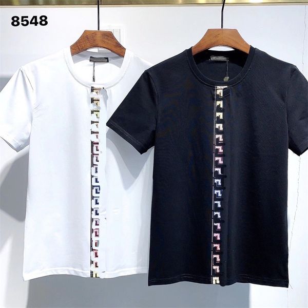 2021summer new trendy brand men's t-shirt breathable comfortable and fashionable all-match00173, White;black
2021summer new trendy brand men's t-shirt breathable comfortable and fashionable all-match00173, White;black