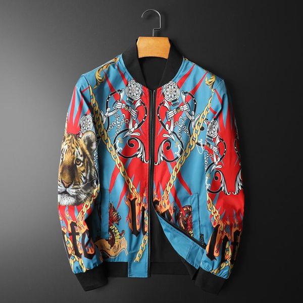 men's jackets 2021 autumn bomber jacket men luxury print casual coats vintage slim streetwear stand-up collar windbreaker male clothing, Black;brown
men's jackets 2021 autumn bomber jacket men luxury print casual coats vintage slim streetwear stand-up collar windbreaker male clothing, Black;brown