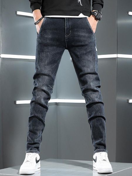 men's jeans autumn men vintage blue slim fit pencil pants korean style streetwear denim trousers
men's jeans autumn men vintage blue slim fit pencil pants korean style streetwear denim trousers