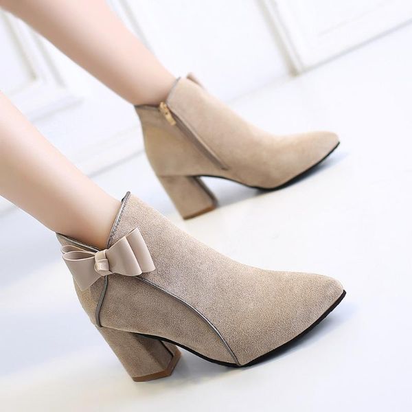 boots bow tie ankle for women fashion flock solid round toe zipper biker flat shoes zapatos de mujer, Black
boots bow tie ankle for women fashion flock solid round toe zipper biker flat shoes zapatos de mujer, Black