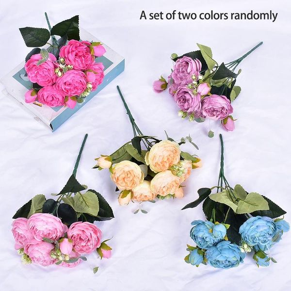 2pcs artificial peony rose flowers camellia silk fake flower flores for diy home garden wedding decoration
2pcs artificial peony rose flowers camellia silk fake flower flores for diy home garden wedding decoration
