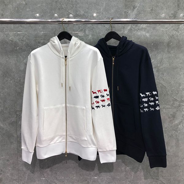 men's hoodies & sweatshirts 2021 fashion tb tom brand autumn winter cotton hoodie men's animal embroidery sportswear casual coat, Black
men's hoodies & sweatshirts 2021 fashion tb tom brand autumn winter cotton hoodie men's animal embroidery sportswear casual coat, Black