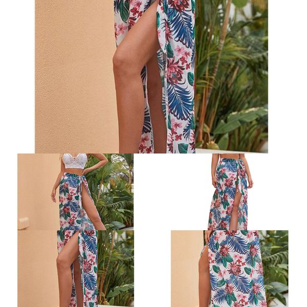 2021summer maxi women's slit swimwear skirts women beach bikini cover-ups floral and leav printed high waist lace-up long 2021, White;black
2021summer maxi women's slit swimwear skirts women beach bikini cover-ups floral and leav printed high waist lace-up long 2021, White;black