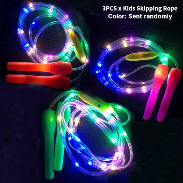 jump ropes flashing 3 modes excercise fitness glowing indoor sports outdoor games training kids skipping rope jumping keeping fit party
jump ropes flashing 3 modes excercise fitness glowing indoor sports outdoor games training kids skipping rope jumping keeping fit party